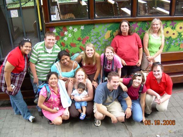 The Group Taking a Tour of Cuernavaca